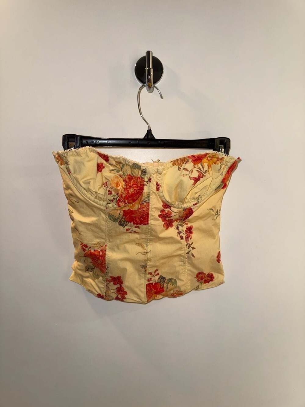 Danielle Bernstein by WeWoreWhat Floral Corset Top Size 2